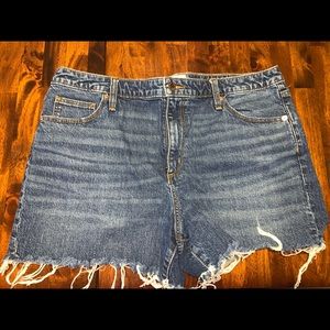 Denim shorts from Target